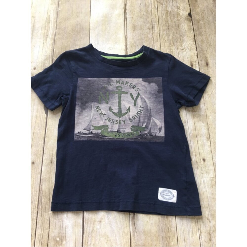 H&M Nautical Tee Size 2-4 Years
